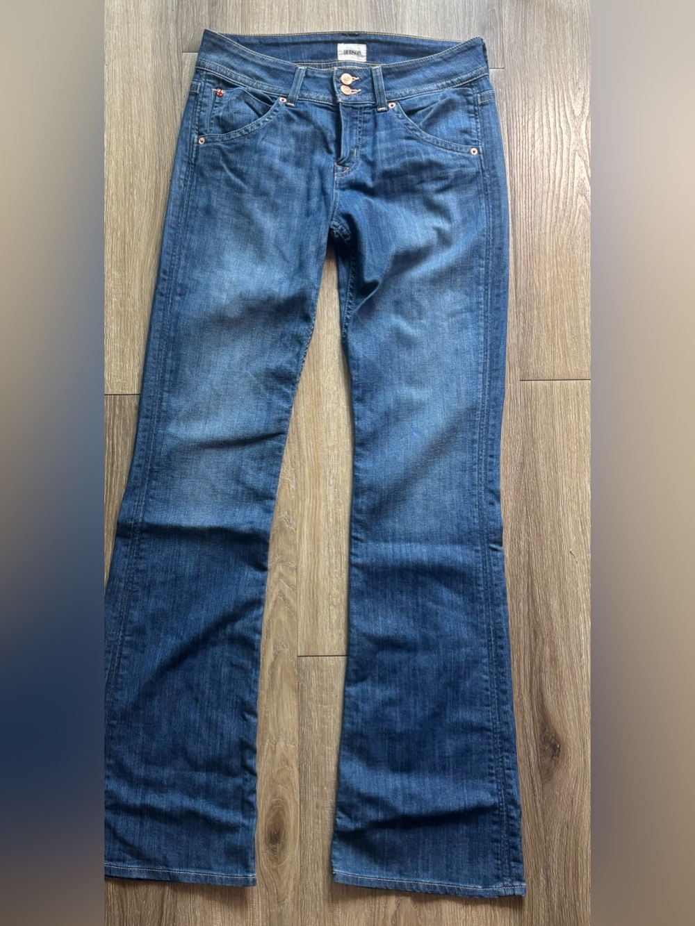 Hudson Jeans Women's Dark Blue Flare Denim